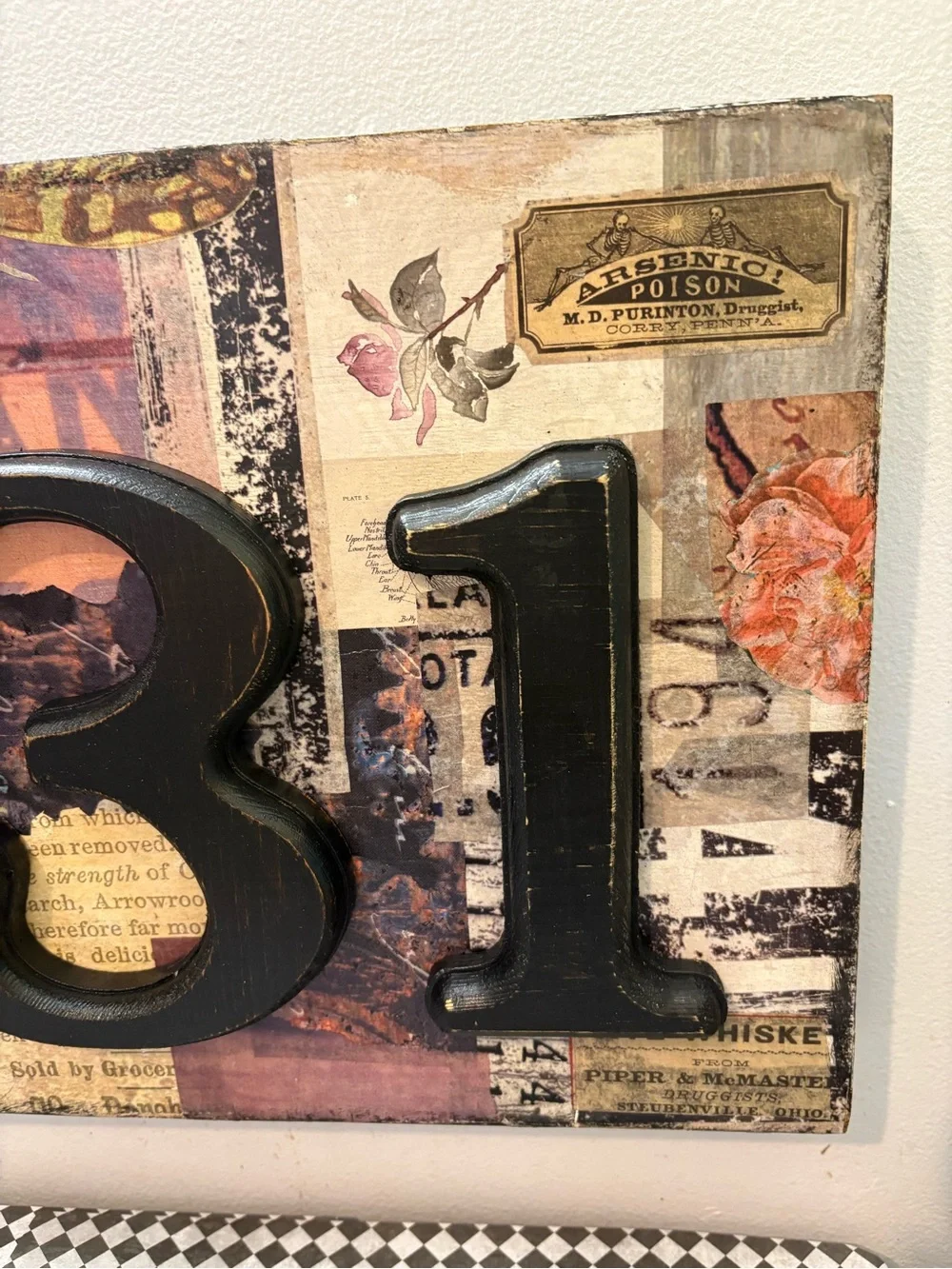 Halloween “31” Sign